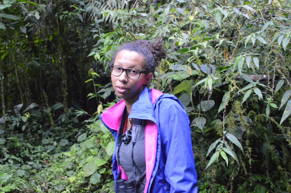 Erin getting an attitude about something; probably me taking all of these damn pictures!