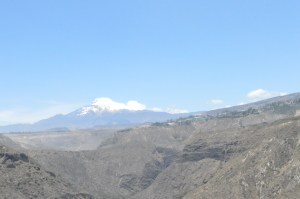 Mountains from a bus window again